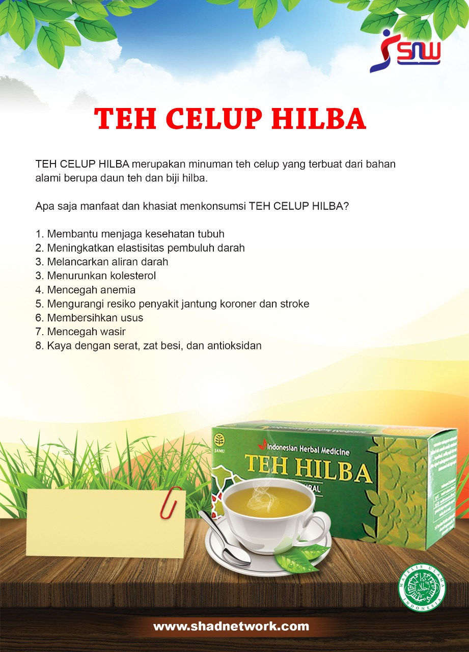 brosur teh hilba
